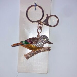 Colorful Bird Keychain/Bag Charm
